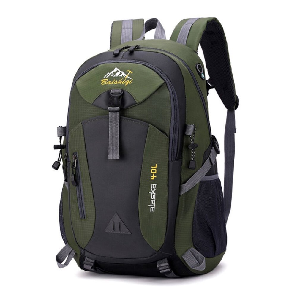 PAKNADA 40L Outdoor Hiking Backpack Lightweight Oxford Travel Bag